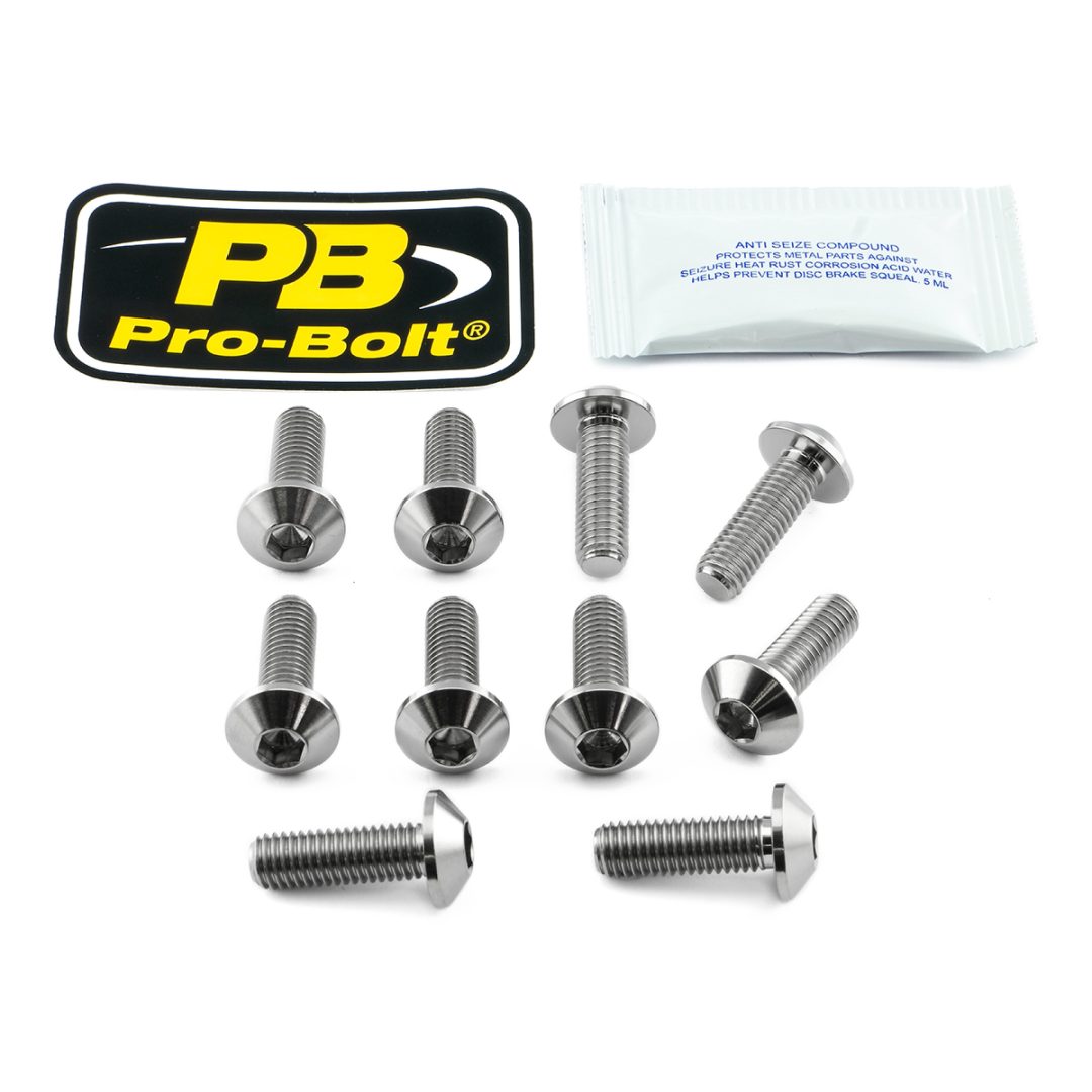 Bultar Bromsskiva Titanium PRO BOLT Bult