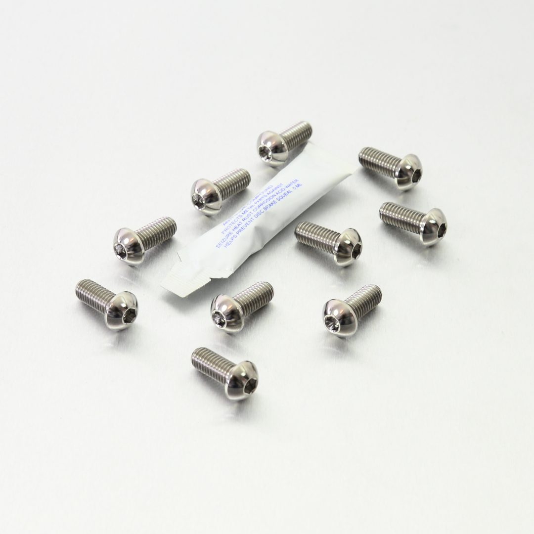 Bultar Bromsskiva Titanium PRO BOLT Silver