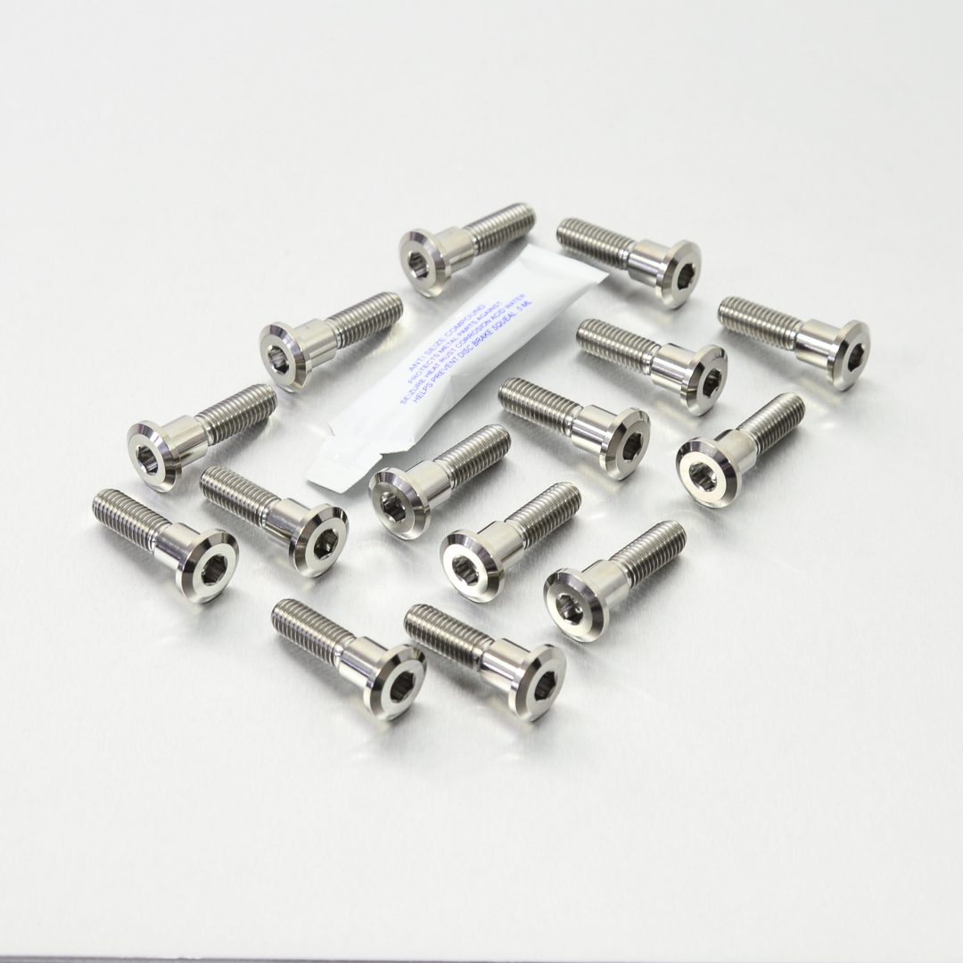 Bultar Bromsskiva Titanium PRO BOLT Silver