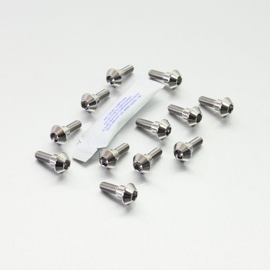 Bultar Bromsskiva Titanium PRO BOLT Silver