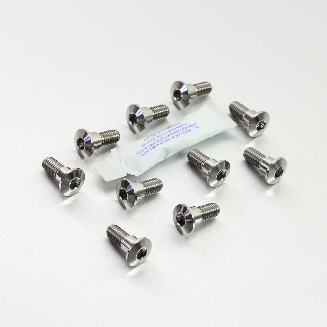 Bultar Bromsskiva Titanium PRO BOLT Silver