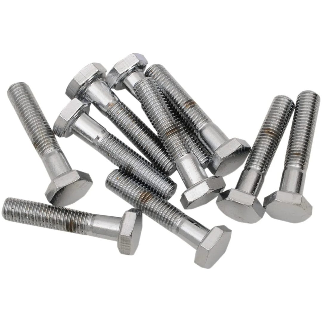 Bultar Hex Head Fine Thread Krom Silver DRAG SPECIALTIES