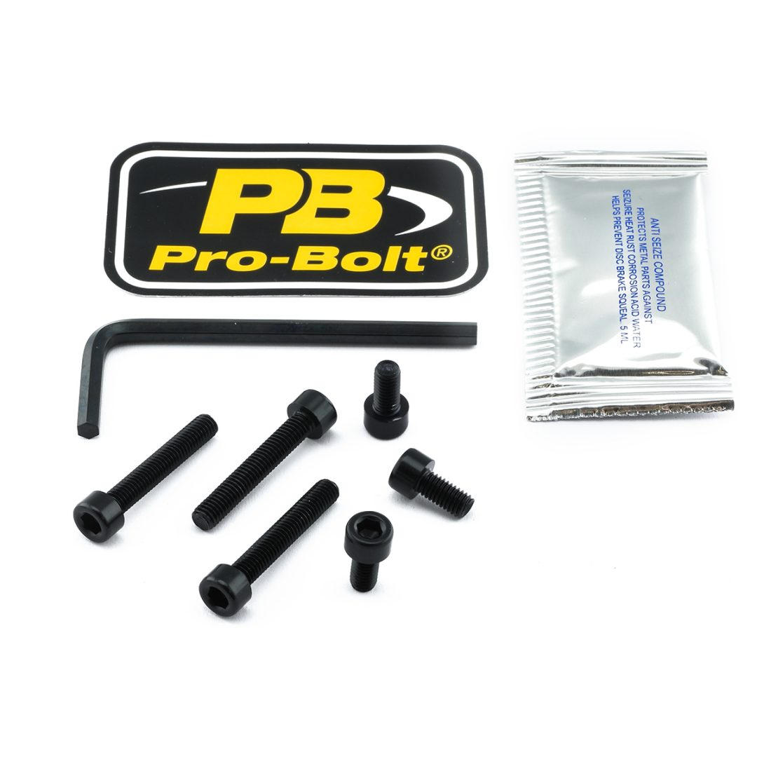 Bultar tanklock Standard 6 pack PRO BOLT Svart