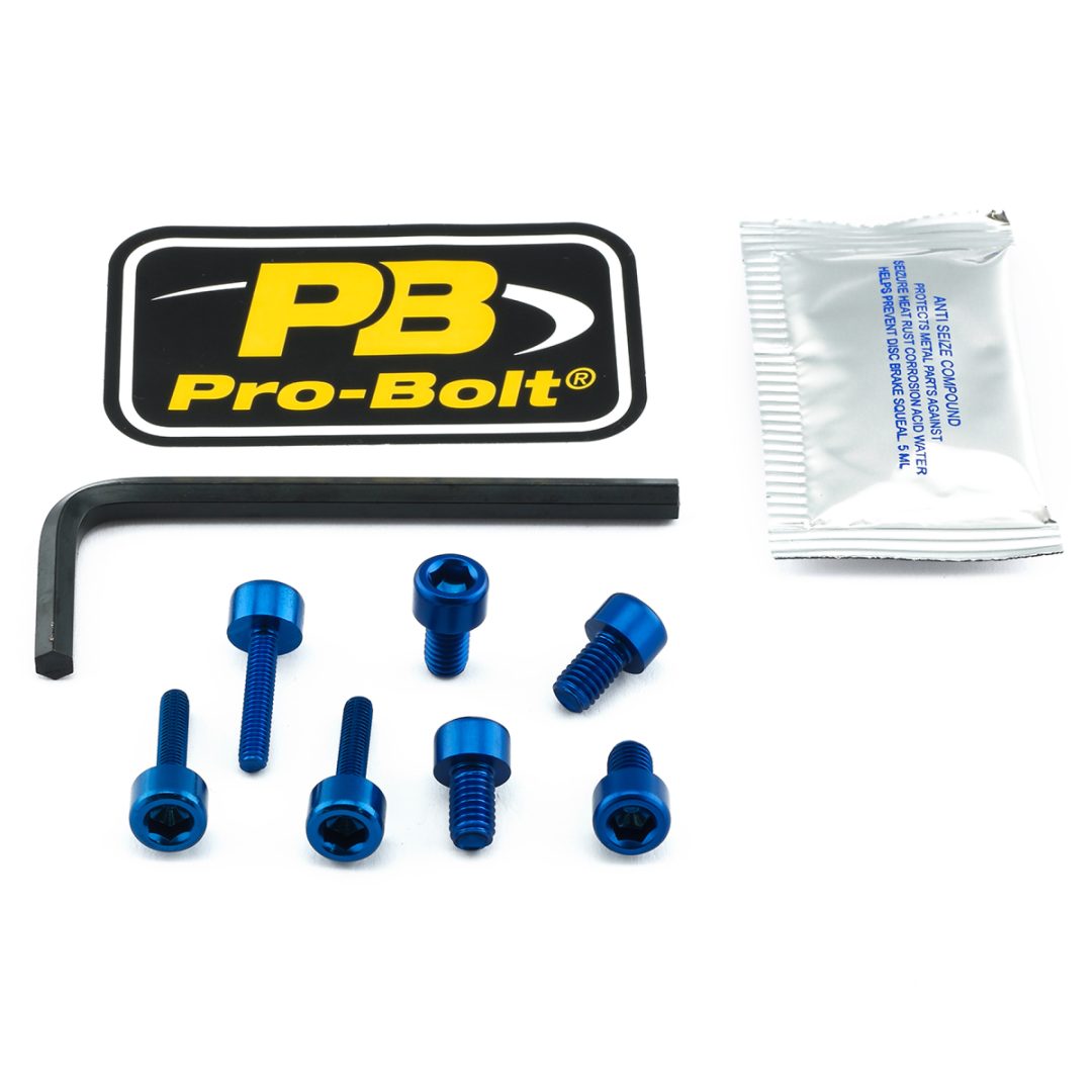 Bultar tanklock Standard 7 Pack PRO BOLT Blue