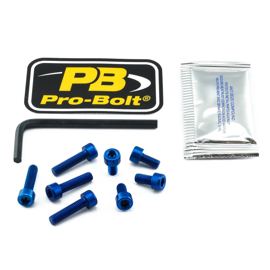 Bultar tanklock Standard 8 Pack PRO BOLT Blue