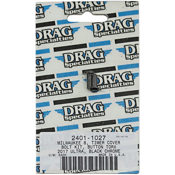 Bultkit Lifter Block Svart Krom DRAG SPECIALTIES – bild 2
