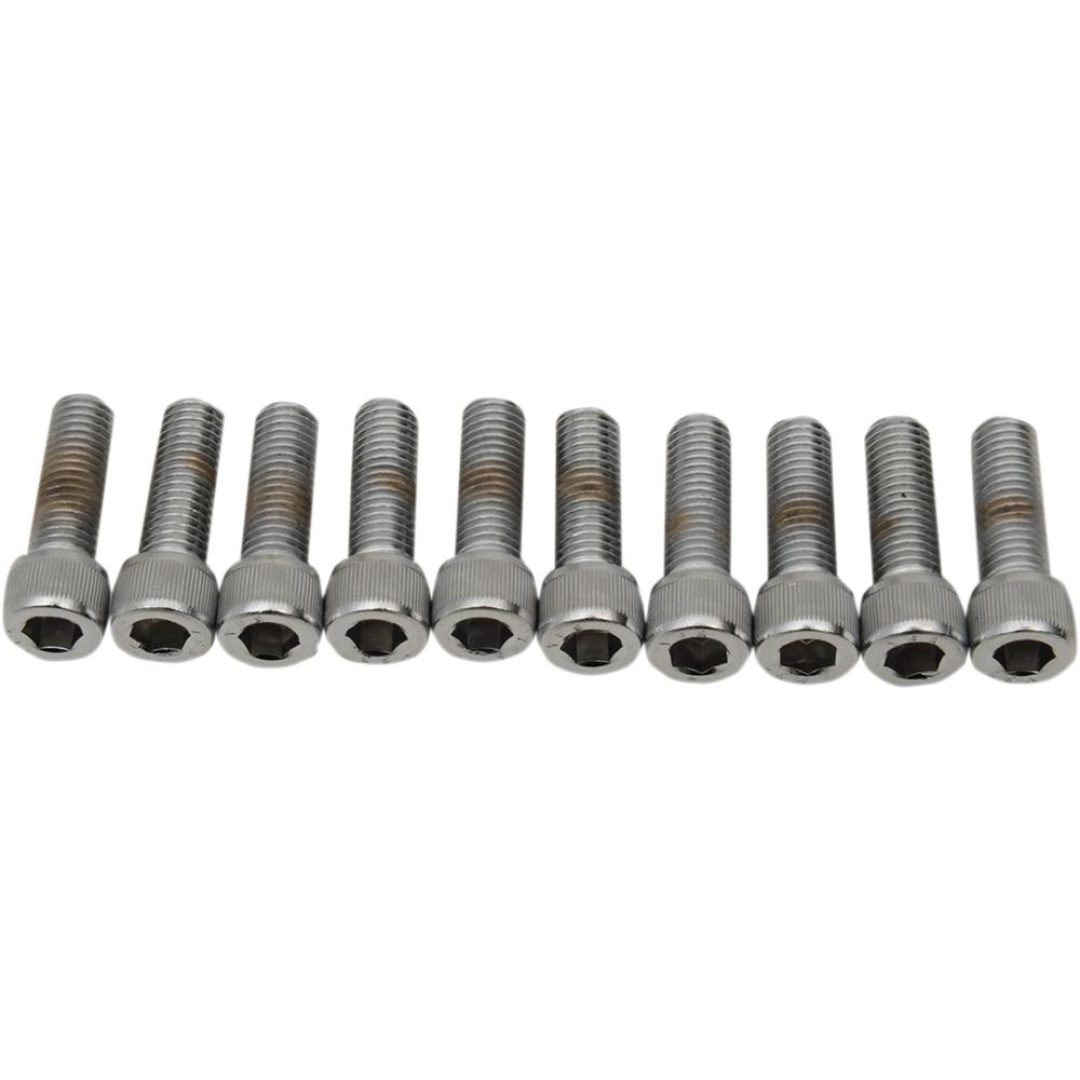Bultset Fine Thread Socket-Head Krom DRAG SPECIALTIES