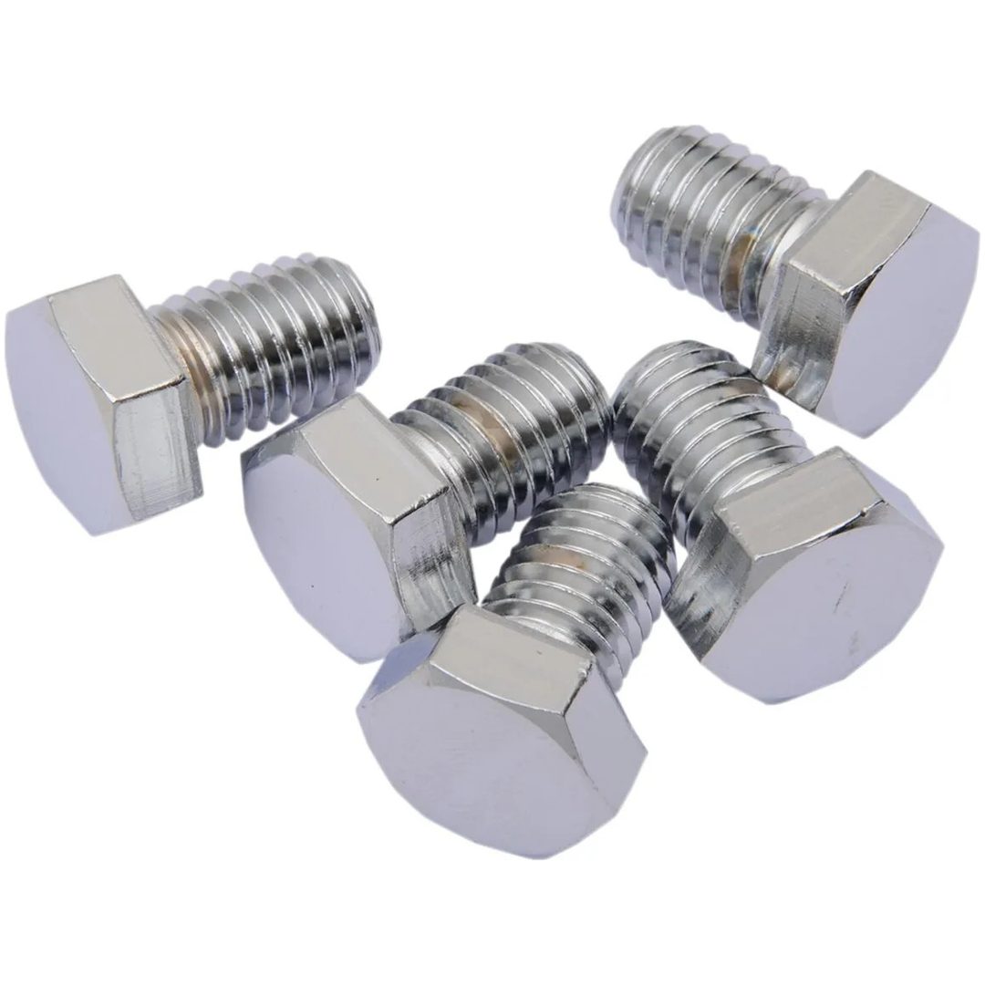Bultset Hex-Head Krom Polerad DRAG SPECIALTIES