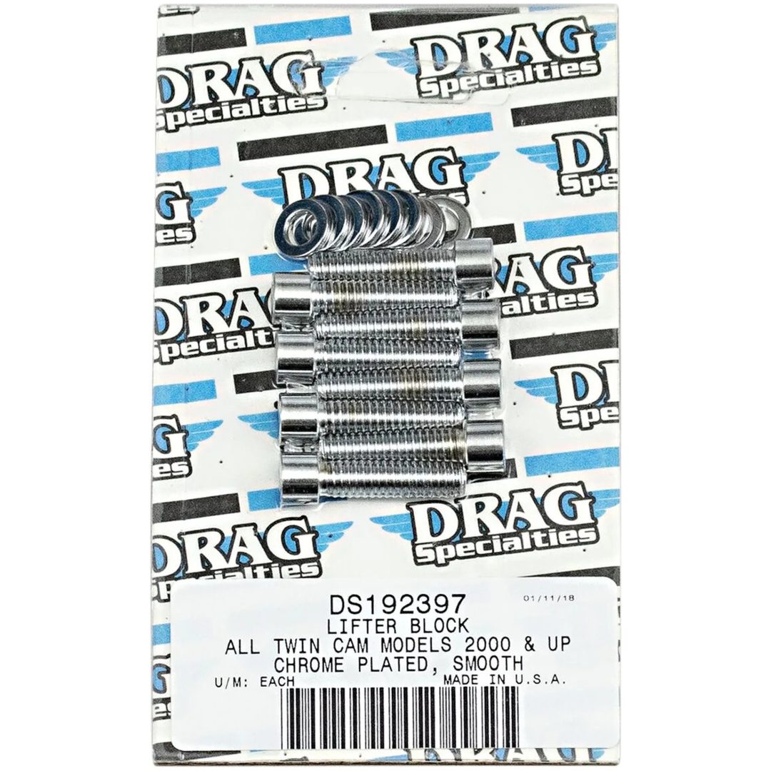 Bultset Lifter Base Krom Silver DRAG SPECIALTIES – bild 2