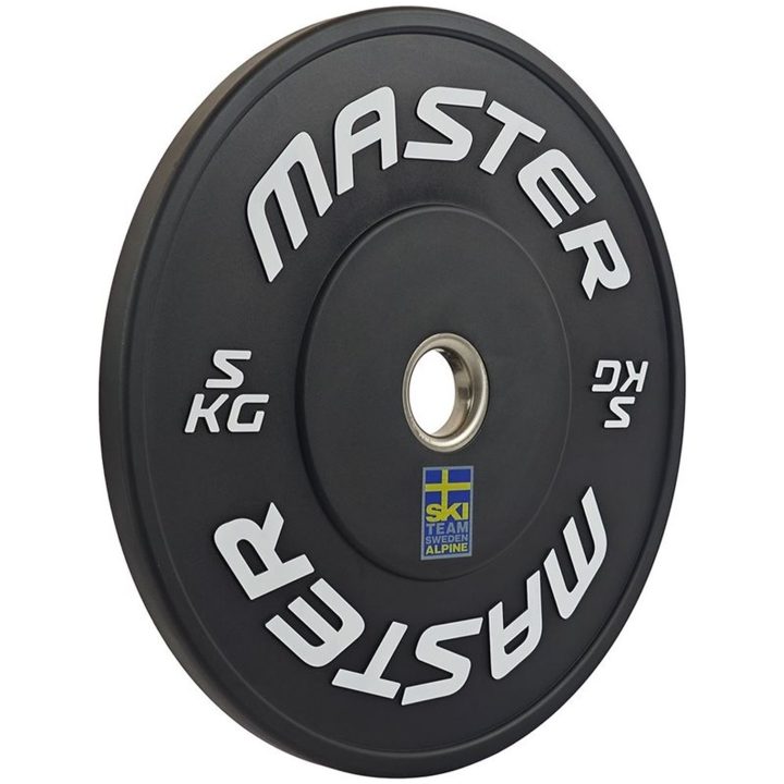 Bumper ski svart Master Fitness 5 kg – bild 2
