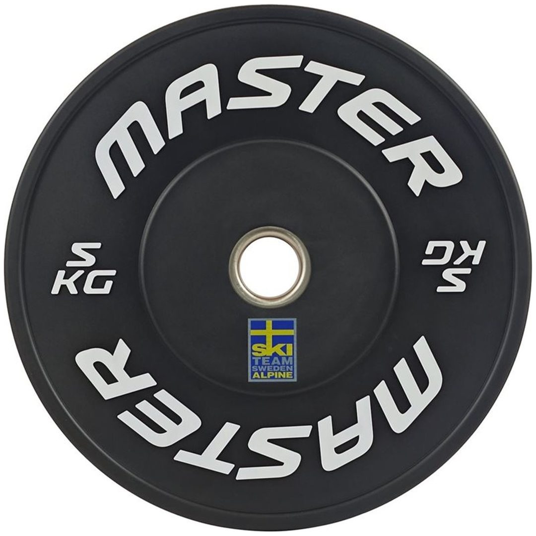 Bumper ski svart Master Fitness 5 kg