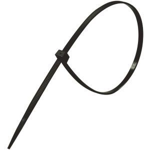 Buntband 115x2,4 mm, Svart UV, 100-pack ABB Thomas & Betts