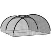 Bur för baseball svart polyester vidaXL 600 x 400 x 250 cm – miniatyr 5