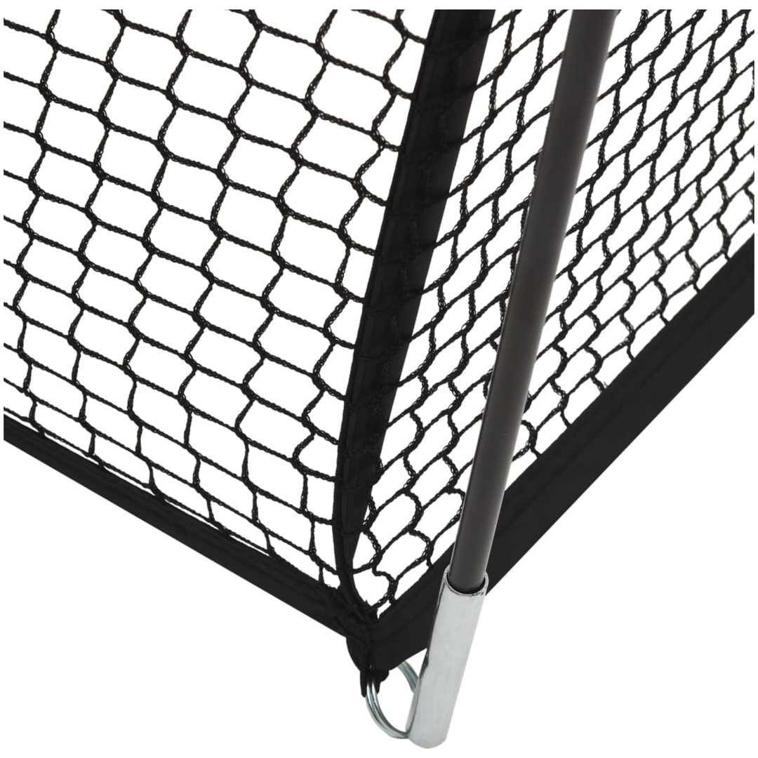 Bur för baseball svart polyester vidaXL 600 x 400 x 250 cm – bild 6