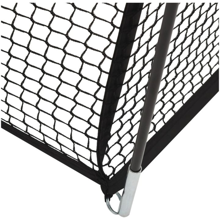 Bur för baseball svart polyester vidaXL 600 x 400 x 250 cm – bild 6