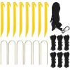Bur för baseball svart polyester vidaXL 600 x 400 x 250 cm – miniatyr 8
