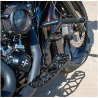 BURLY BRAND MX-EVOLUTION RIDER FLOORBOARDS - BLK