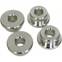BUSHING KIT RISER RAW ALUMINUM DYNA, FXR, SPORTSTER