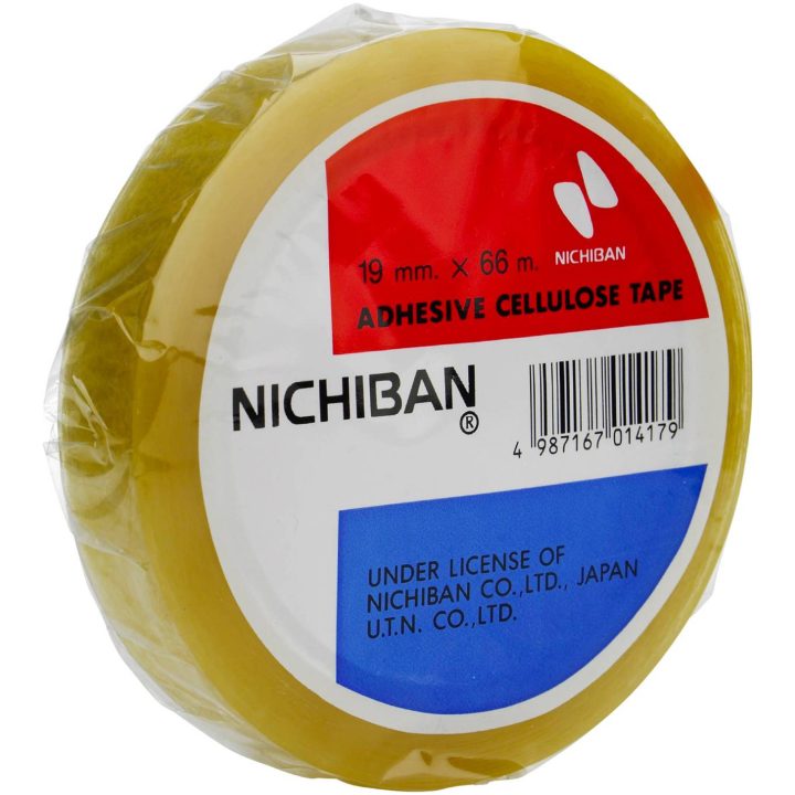 Butiks- och kontorstejp/Cellofantejp 901 Nichiban ETAB TEJP KONTOR 901 15MMX66M TRSP – bild 2