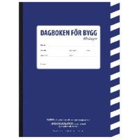 Byggdagbok Blå NONAME