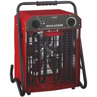Byggfläkt, Stativ, 9kW, 400V, Röd, IP44 MALMBERGS