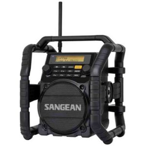BYGGRADIO FM DABMED BLÅTAND APTX NFC Sangean