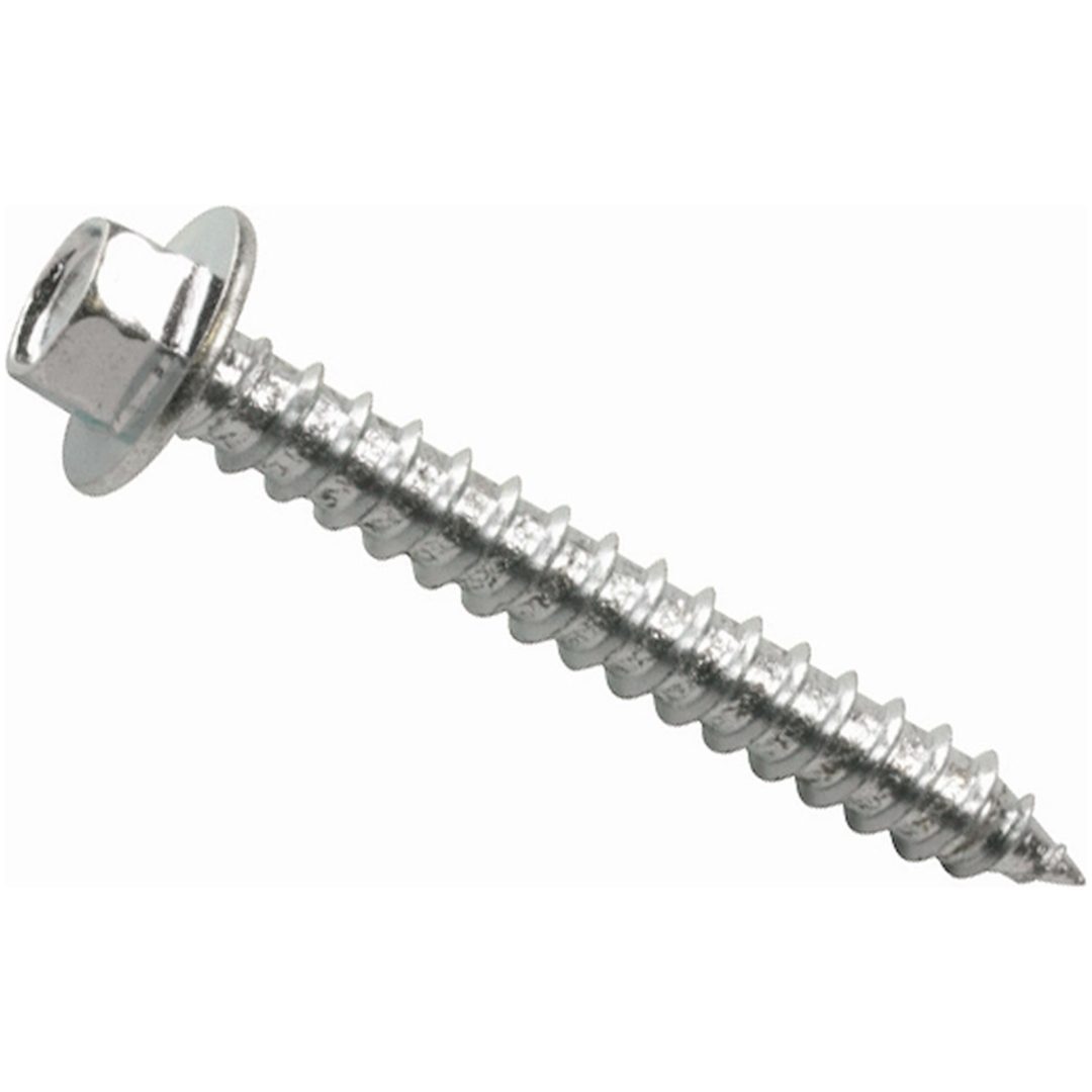 Byggskruv med fläns, 6,5x40mm, 100st MALMBERGS