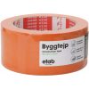 Byggtejp, Orange, Bredd 50 mm etab – miniatyr 1