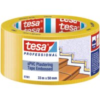 Byggtejp Spvc 67001 Gul 33mx50mm TESA