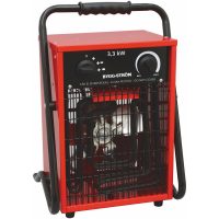 Byggvärmefläkt, 3,3kW, 230V, Röd, IP44 MALMBERGS