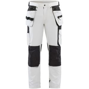 Byxa 10791645 Vit / Grå BLÅKLÄDER