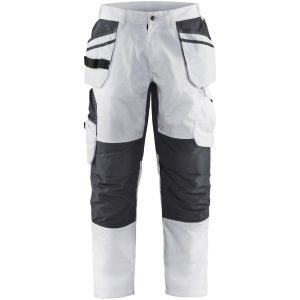 Byxa 10961330 Vit / Grå BLÅKLÄDER