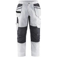 Byxa 10961330 Vit / Grå BLÅKLÄDER