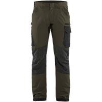 Byxa 14221645 Grön / Svart BLÅKLÄDER