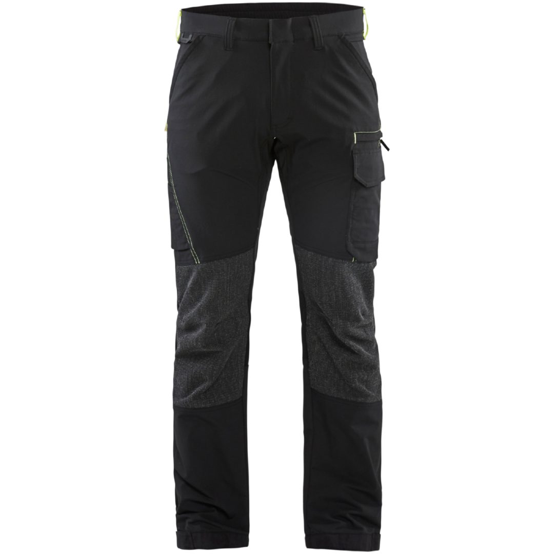 Byxa 14221645 Svart / Hivisgul BLÅKLÄDER BYXA 14221645 SVART/GUL 44