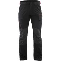 Byxa 14221645 Svart / Röd BLÅKLÄDER