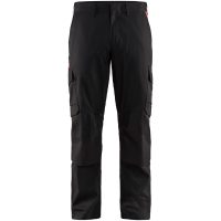 Byxa 14481832 Svart / Röd BLÅKLÄDER