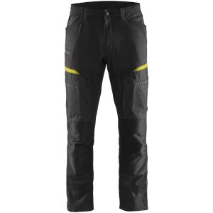 Byxa 14561845 Svart / Hivisgul BLÅKLÄDER