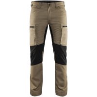 Byxa 14591845 Khaki / Svart BLÅKLÄDER
