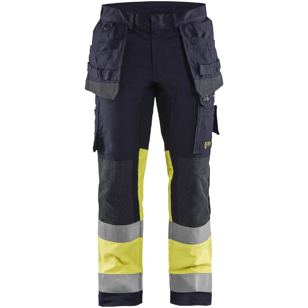 Byxa 14871512 Marin / Gul BLÅKLÄDER BYXA 14871512 MARIN/GUL 44
