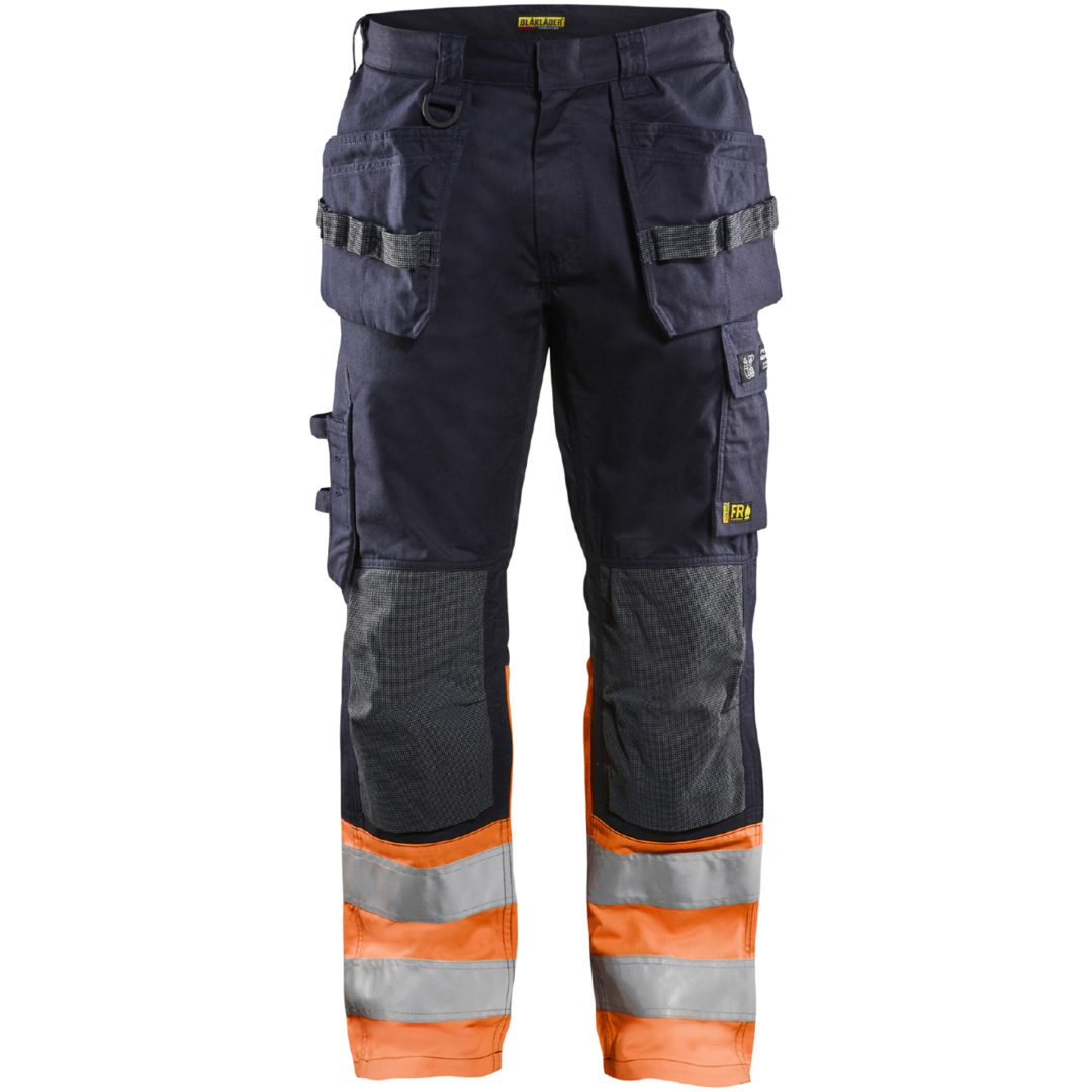 Byxa 14891513 Marin / Hivisorange BLÅKLÄDER BYXA 14891513 MARIN/ORANGE 44