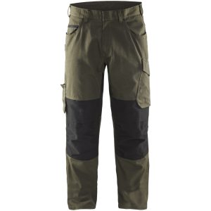Byxa 14951330 Grön / Svart BLÅKLÄDER