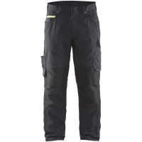 Byxa 14951330 Svart / Gul BLÅKLÄDER