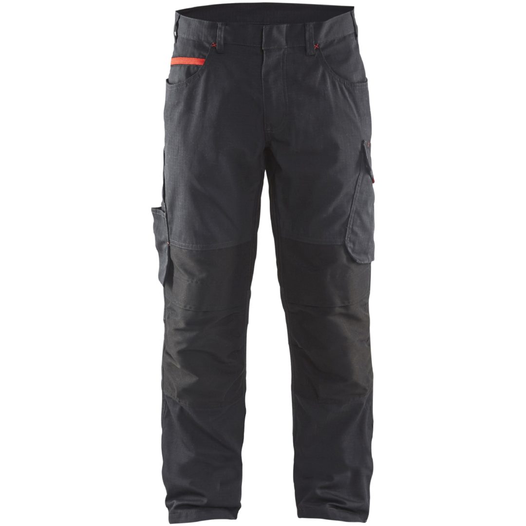 Byxa 14951330 Svart / Röd BLÅKLÄDER BYXA 14951330 SVART/RÖD 44