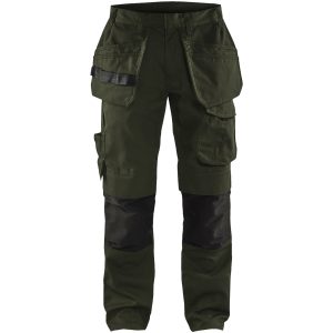 Byxa 14961330 Grön / Svart BLÅKLÄDER