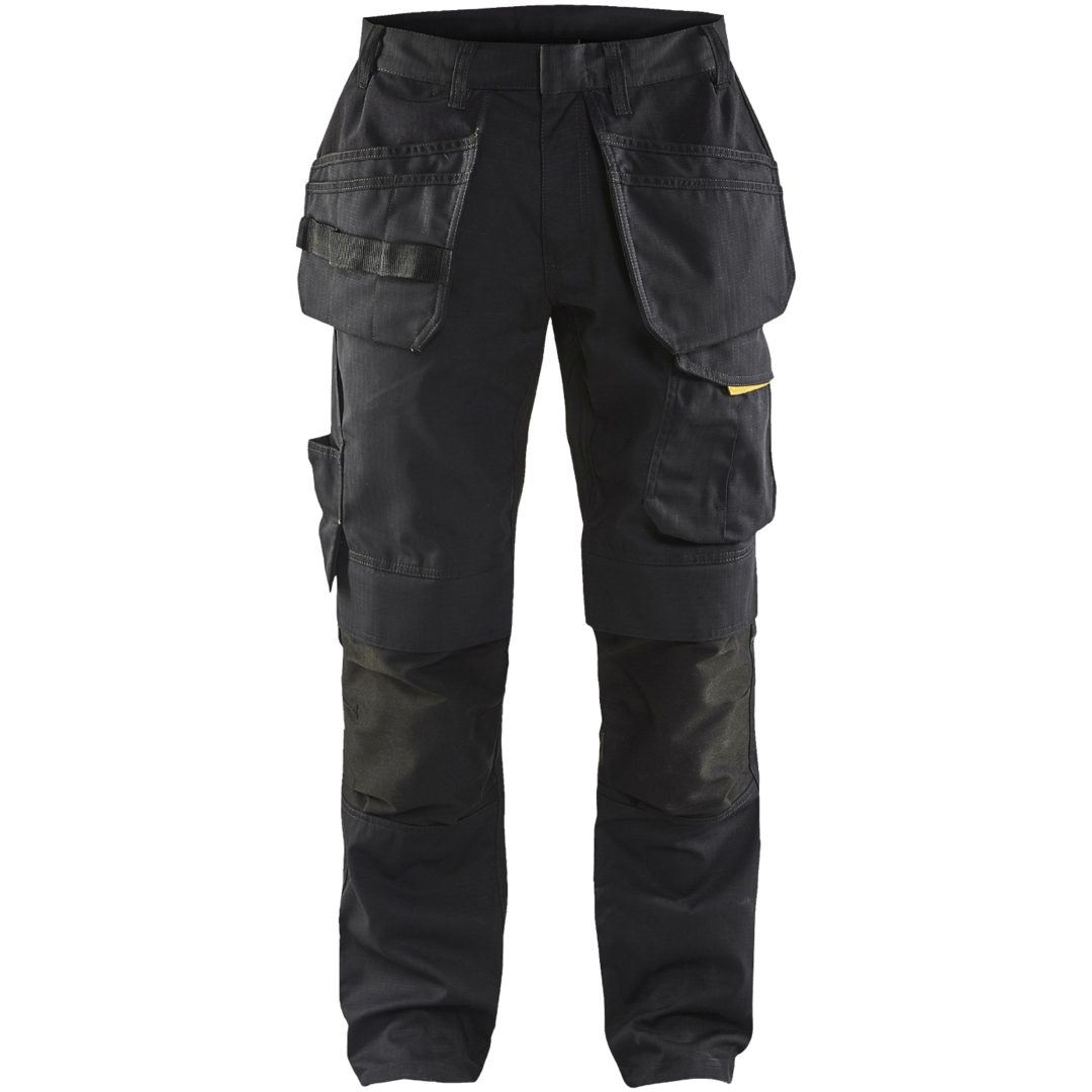 Byxa 14961330 Svart / Hivisgul BLÅKLÄDER BYXA 14961330 SVART/GUL 44