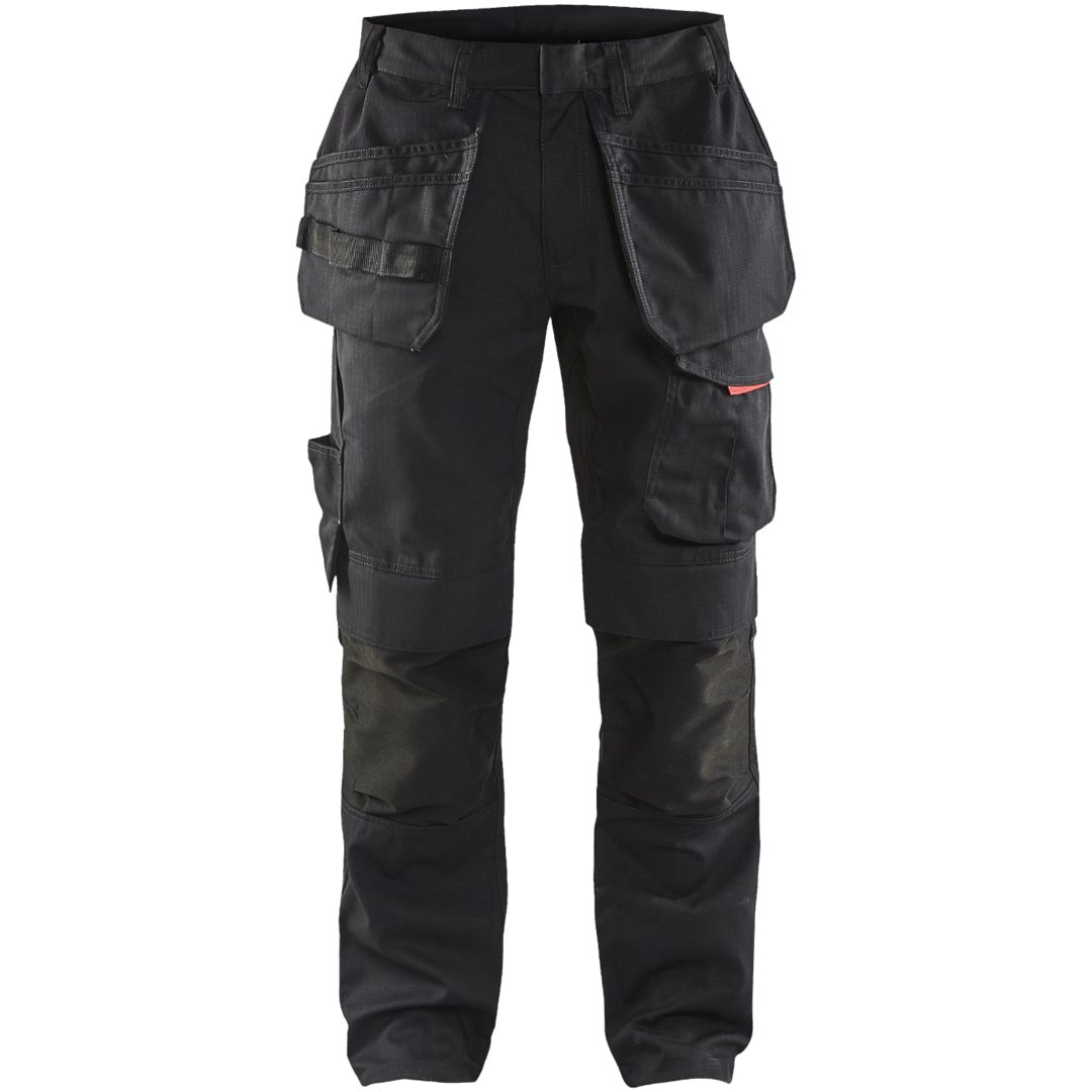 Byxa 14961330 Svart / Röd BLÅKLÄDER BYXA 14961330 SVART/RÖD 44