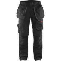 Byxa 14961330 Svart / Röd BLÅKLÄDER