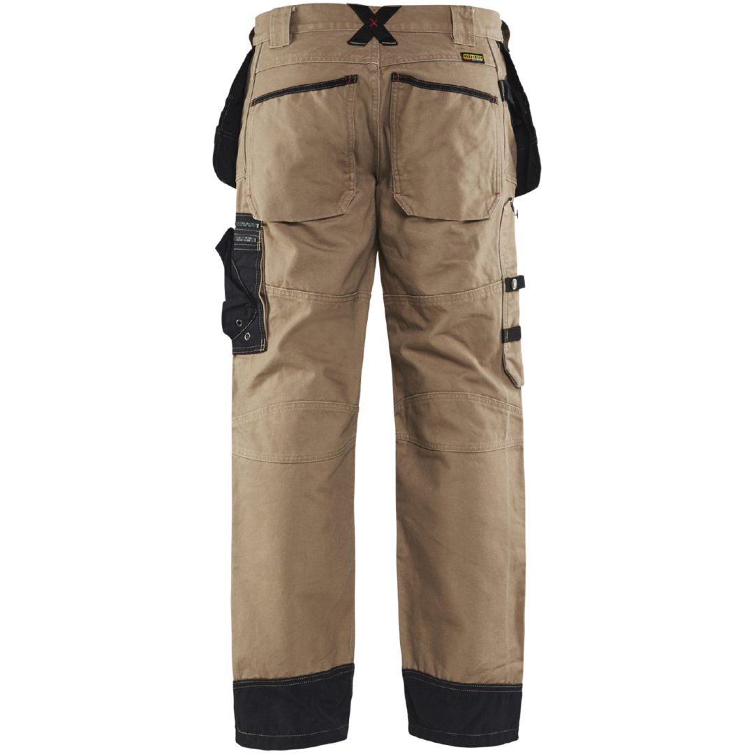 Byxa 15001320 Khaki / Svart BLÅKLÄDER BYXA 15001320 KHAKI/SVART 60 – bild 2