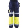Byxa 15081860 Marin / Hivisgul BLÅKLÄDER BYXA 15081860 MARIN/GUL 46 – miniatyr 2